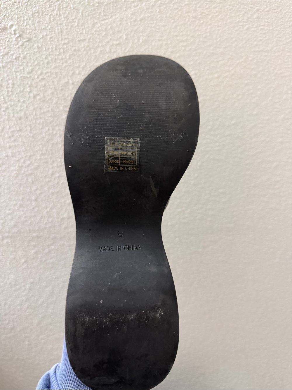 Princess Polly Black Platform Slide Sandals - Picture 4 of 4